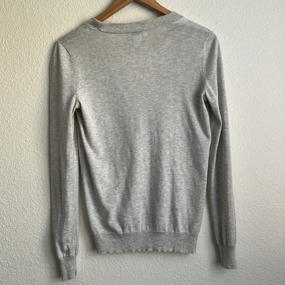 Barneys New York Cardigan with buttons - Gray Color - Picture 4 of 4